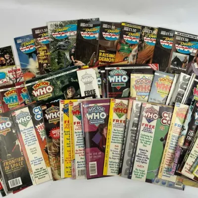 Doctor Who Magazine Classic Comics Marvel Collection Issue Run