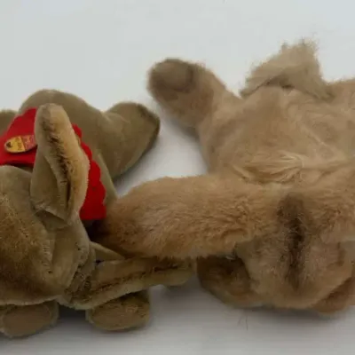 Steiff Floppy Ele Elephant & Hans Rabbit Plush Toy
