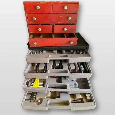 Tool Chest Storage Organizer Hardware Cabinet Drawer Box