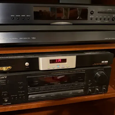 Sony AV Receiver, Onkyo 6-Disc CD Changer & Monster Power Center Stack  (3 Pcs) - UNTESTED