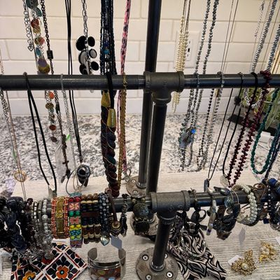 Sale Photo Thumbnail #246: Necklaces and bracelets 