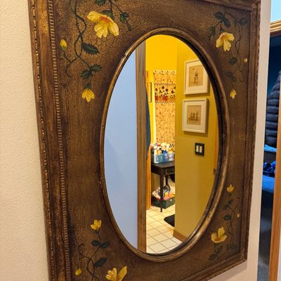 Hand painted Mirror 
