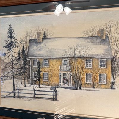 Pat Richter framed Art