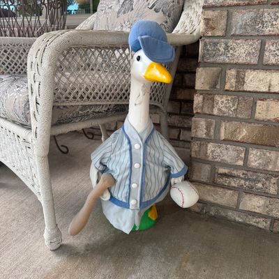 Everyone needs a goose that you can dress up 