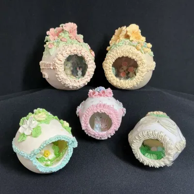 Vintage Panoramic Sugar Eggs