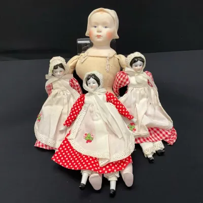 Porcelain & Bisque Dolls
