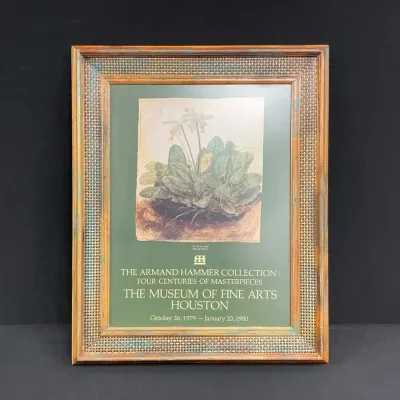 The Museum Of Fine Arts Houston Armand Hammer Collection Exhibition Poster