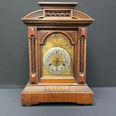 Junghans Wooden Mantel Clock