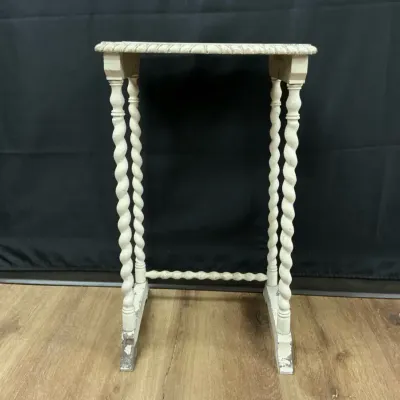 White-Painted Wooden Table
