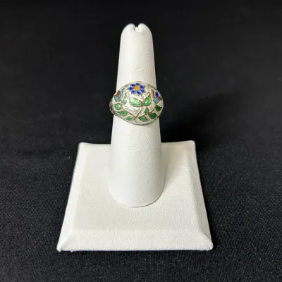 Sterling Silver Dome Ring *