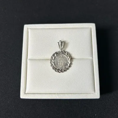 Sterling Elvis Coin Pendant *