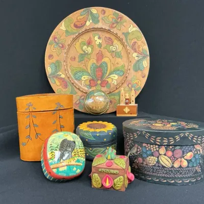 Vintage Hand Painted Beauties