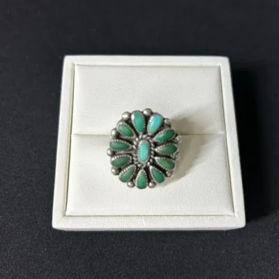 Sterling & Stone Cluster Ring *