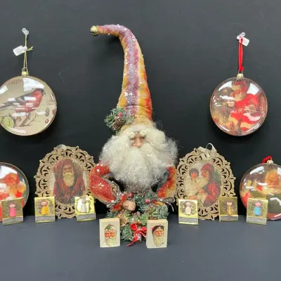 Christmas Matchbooks, Glass Orb Ornaments & More