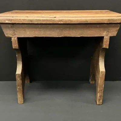 Primitive Wooden Bench