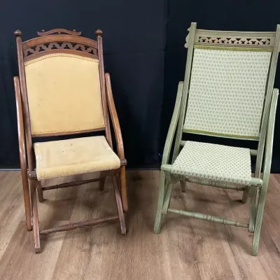 Victorian Eastlake Chair Pair