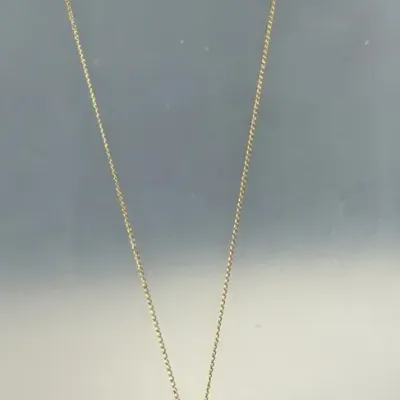 10k John Deere Necklace 