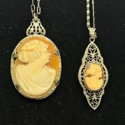 Vintage Cameo Necklaces