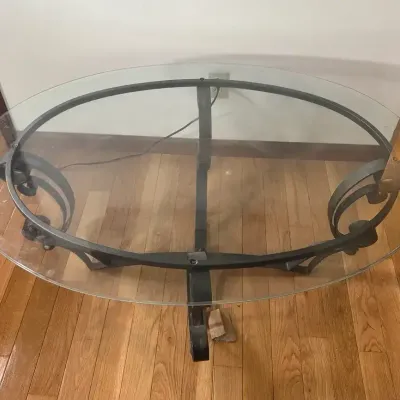 Glass Top Coffee Table
