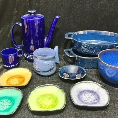 Blue Kitchen Pottery And Stoneware