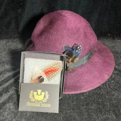 Goorin Bros Feathered Hat