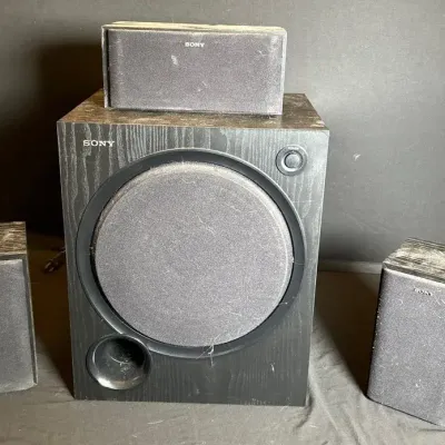 Sony Subwoofer And Speakers