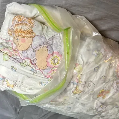 Vintage Cabbage Patch Kids Bedspread