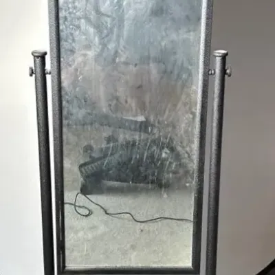 Metal Standing Mirror