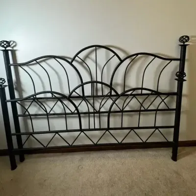 Metal Headboard And Footboard For Double Bed