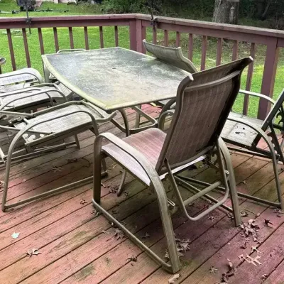 Six Seat Patio Set