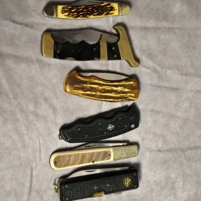 Set Of 6 Knives Lot