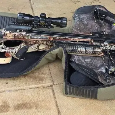 Barnett Wildcat C6 Crossbow  With 4x32 Scope, CCD And Ballen Case