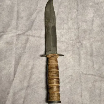 Mark 2 Fighting Utility Knife Manufactured By Utica Cutlery Co