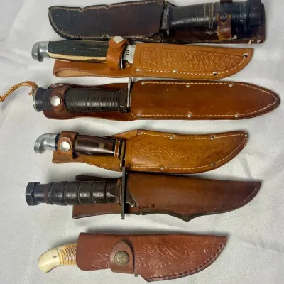 Set Of 6 Knives Lot 1