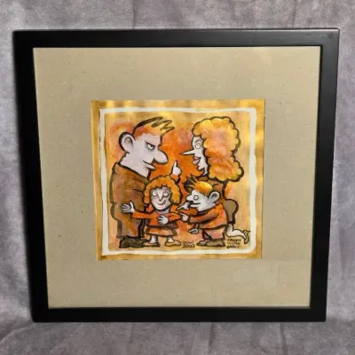 Original Artwork Signed By Jorgen Vester-Gaard (2007)