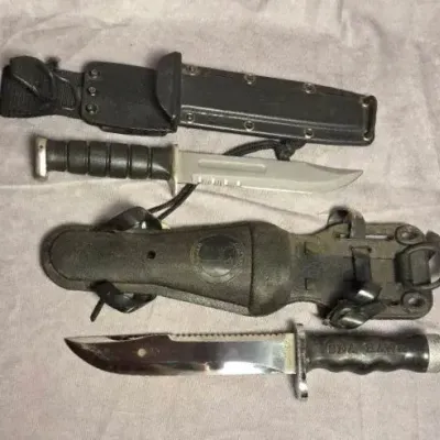 Set Of 2 Divers Knives