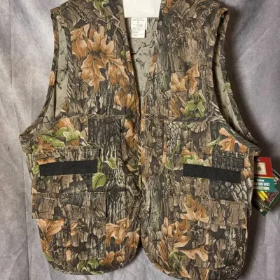 Northwest Territory Treebark Superflauge Hunting Vest With Game Bag