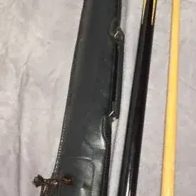 2 Pc Pool Cue With Soft, Zippered, Carrying Case