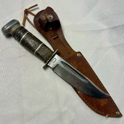 Vintage Incufi Bowie Knife Industria Argentina 