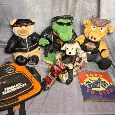 Biker Plush Lot (6pc)