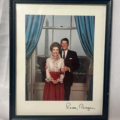 Ronald Reagan Signed Photo