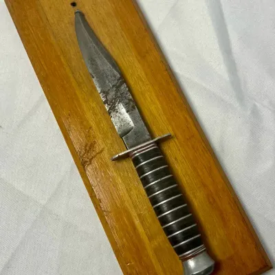 Vintage Solingen Germany Sheriff Knife Manufacturer Emil Voos 