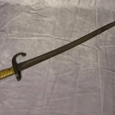 French "Chassepot" Sword Bayonet Dated 1870