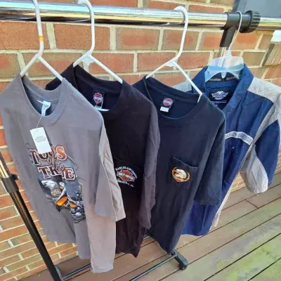 Men's XL Harley Davidson Shirts (4)