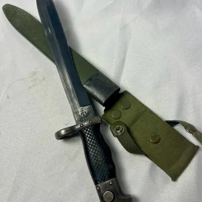 Spanish CETME CM 1964 Model Bayonet With Scabbard 