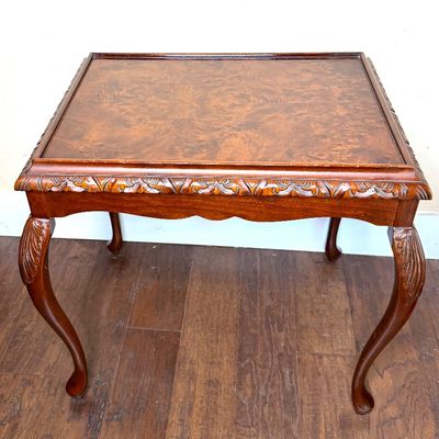 Vintage Bombay Company Ornate Accent Table 