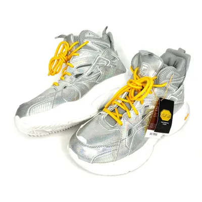 Women’s FILA Hallasan Mid Premium “Iridescent” Mid Top Sneakers - Sz 9 