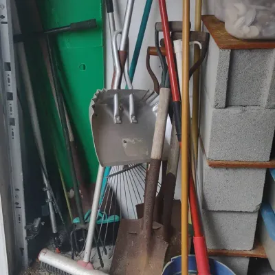 Garage Corner Of Tools