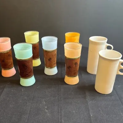 Vintage Mid-Century Drinkware Collection