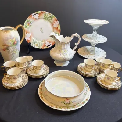 Floral China & Tea Service Collection
